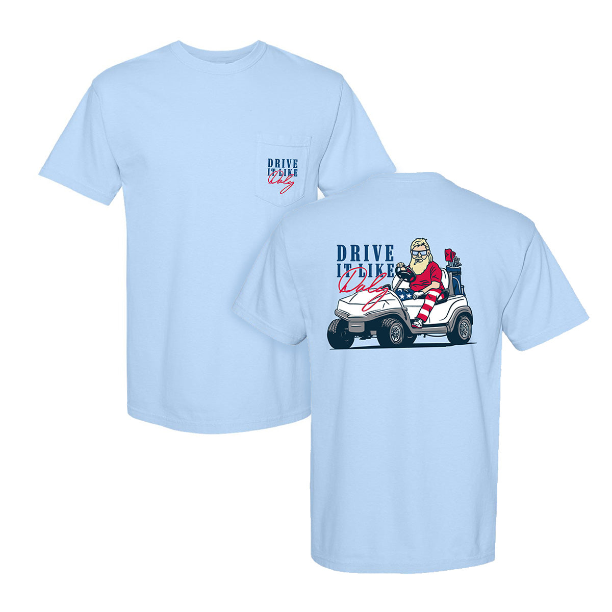 Driving Daly Adult Heavyweight Pocket T-Shirt
