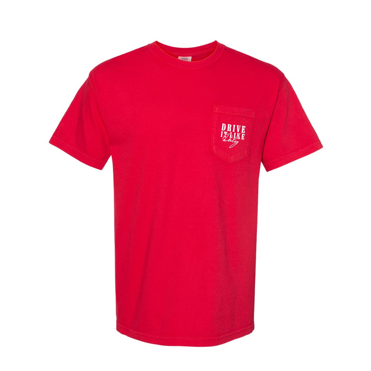Drive It like Daly Adult Heavyweight Pocket T-Shirt