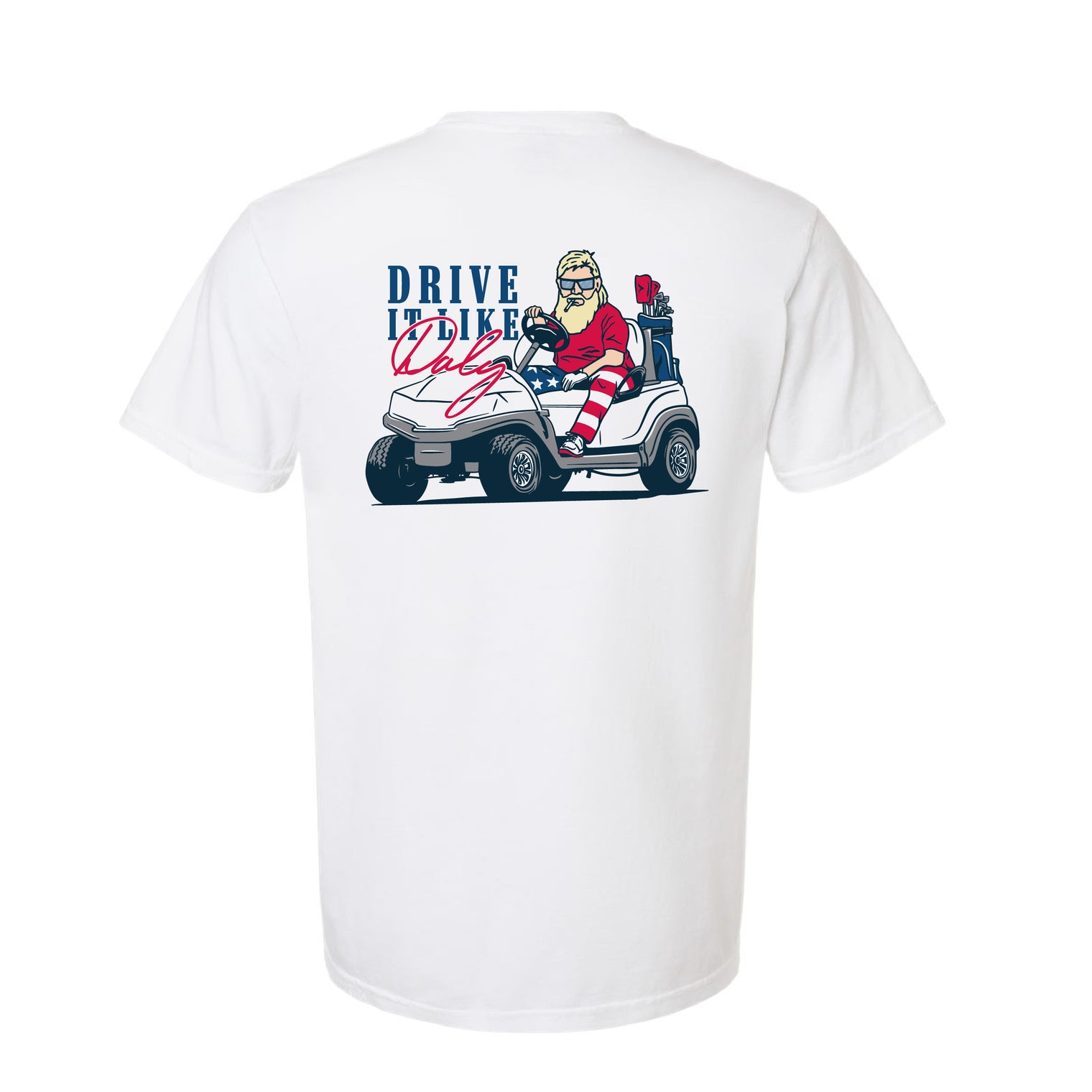 Driving Daly Adult Heavyweight Pocket T-Shirt