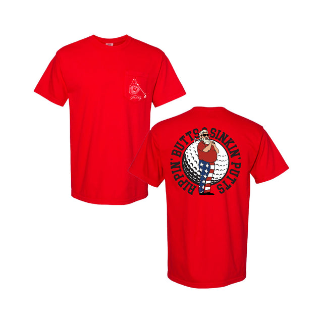 Ripping' Butts - Comfort Colors® Heavyweight Ring Spun Pocket Tee