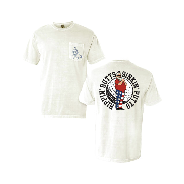 Ripping' Butts - Comfort Colors® Heavyweight Ring Spun Pocket Tee