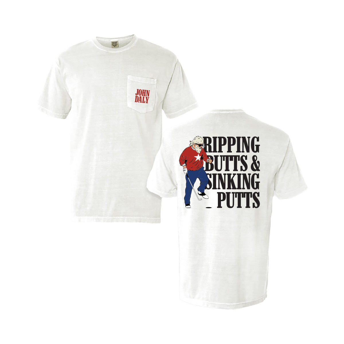 Ripping Butts 2 - Comfort Colors® Heavyweight Ring Spun Pocket Tee