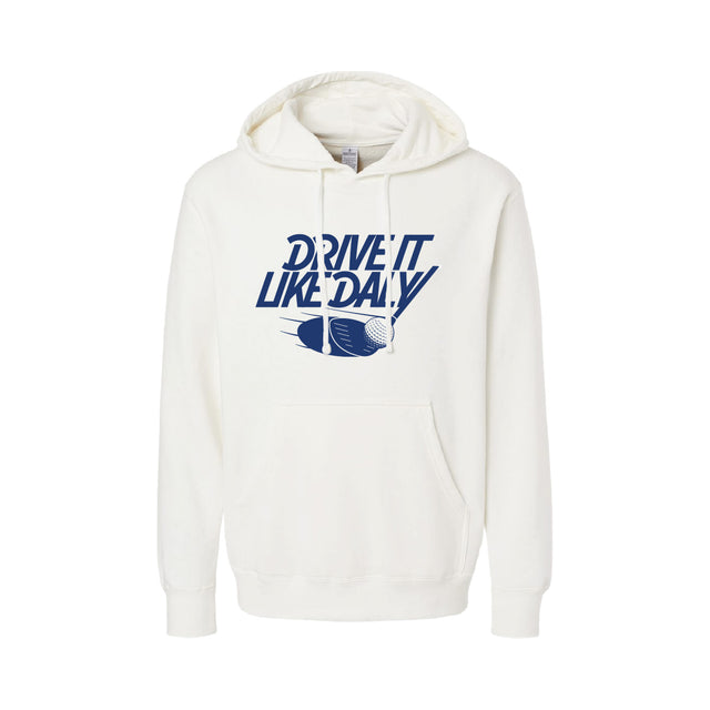 Drive it Like Daly - Independent Trading Company Unisex Midweight Pigment Dyed Hooded Sweatshirt