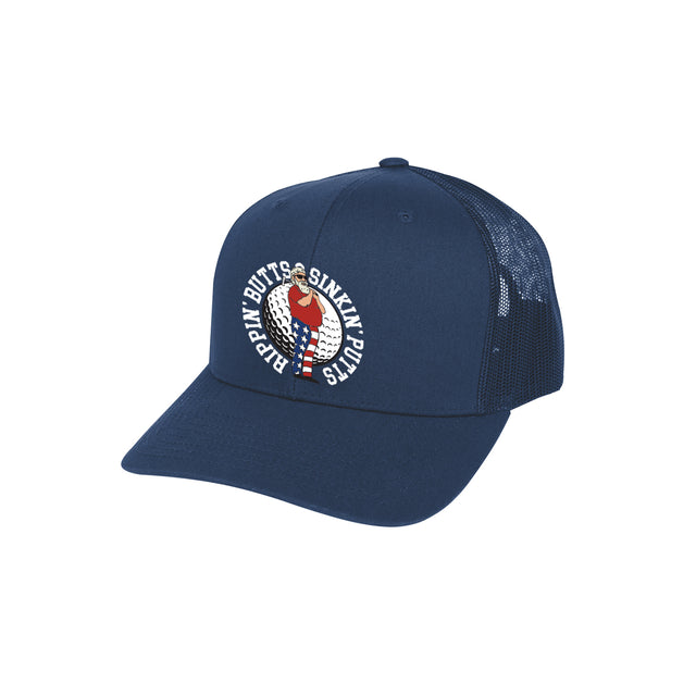 YP Classics® Retro Trucker Cap - Butts Sinkin