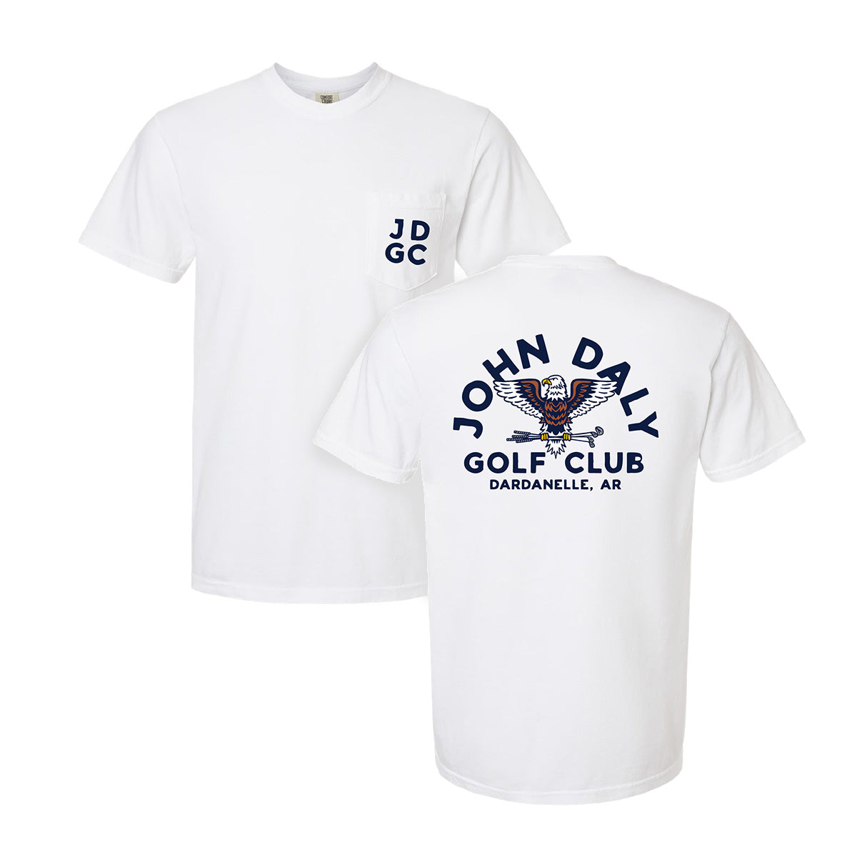 Golf Club Comfort Colors® WHITE AND SKYBLUE