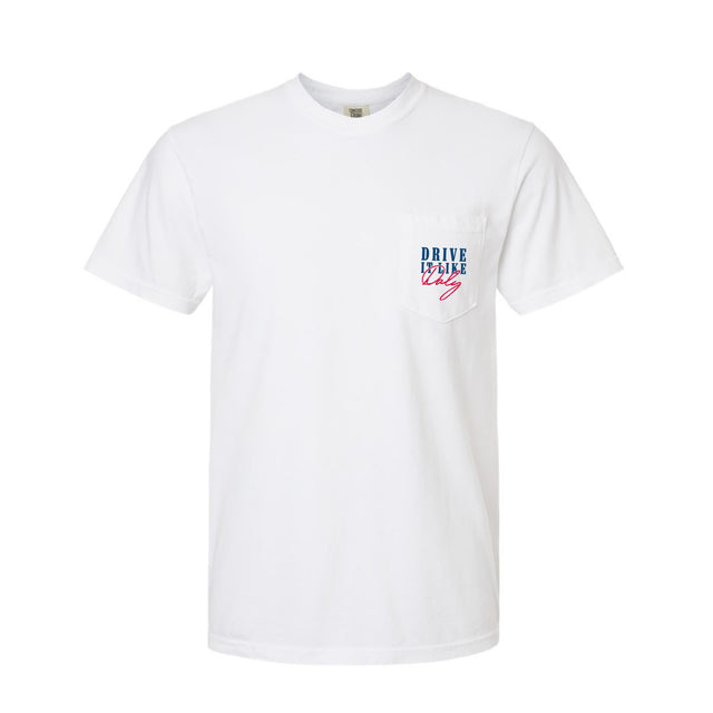 Driving Daly Adult Heavyweight Pocket T-Shirt