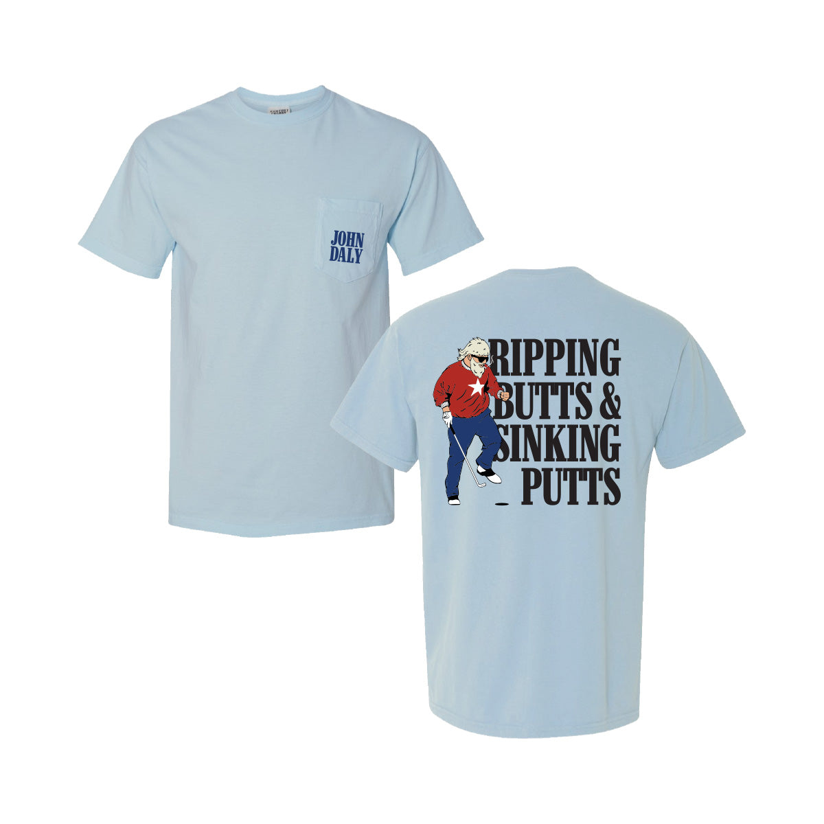 Ripping Butts 2 - Comfort Colors® Heavyweight Ring Spun Pocket Tee