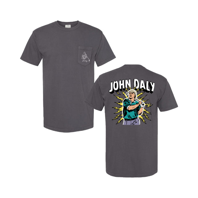 John Daly 4 - Comfort Colors® Heavyweight Ring Spun Pocket Tee