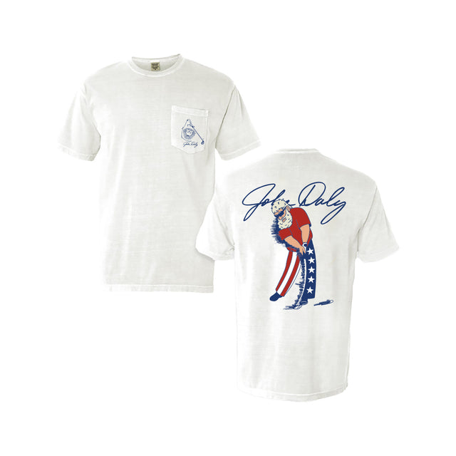 John Daly 2 - Comfort Colors® Heavyweight Ring Spun Pocket Tee