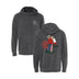 YCPF - Independent Trading Company Unisex Midweight Pigment Dyed Hooded Sweatshirt