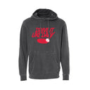 Drive it Like Daly - Independent Trading Company Unisex Midweight Pigment Dyed Hooded Sweatshirt