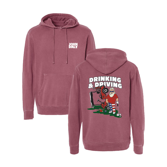 D&D - Independent Trading Company Unisex Midweight Pigment Dyed Hooded Sweatshirt