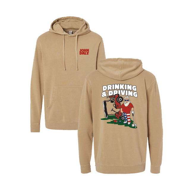 D&D - Independent Trading Company Unisex Midweight Pigment Dyed Hooded Sweatshirt