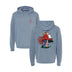 YCPF - Independent Trading Company Unisex Midweight Pigment Dyed Hooded Sweatshirt