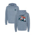 GoodBoys - Independent Trading Company Unisex Midweight Pigment Dyed Hooded Sweatshirt