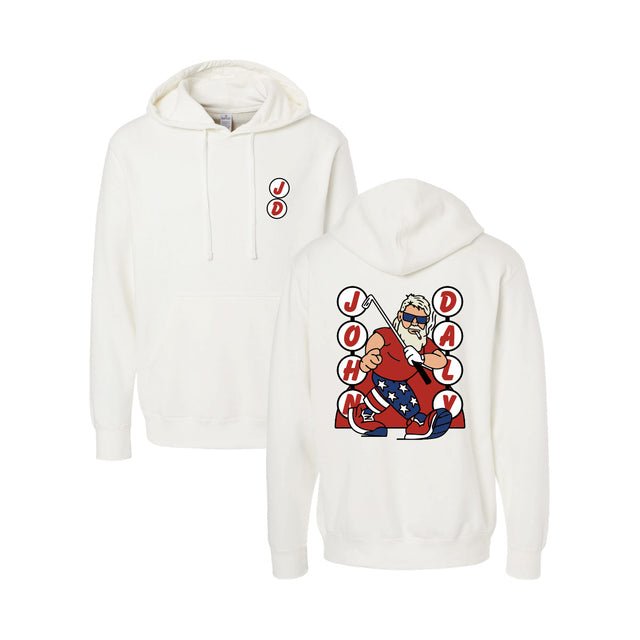John Daly 2 - Independent Trading Company Unisex Midweight Pigment Dyed Hooded Sweatshirt