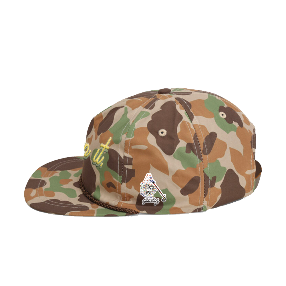 Grip it Frog Camo Rope Hat