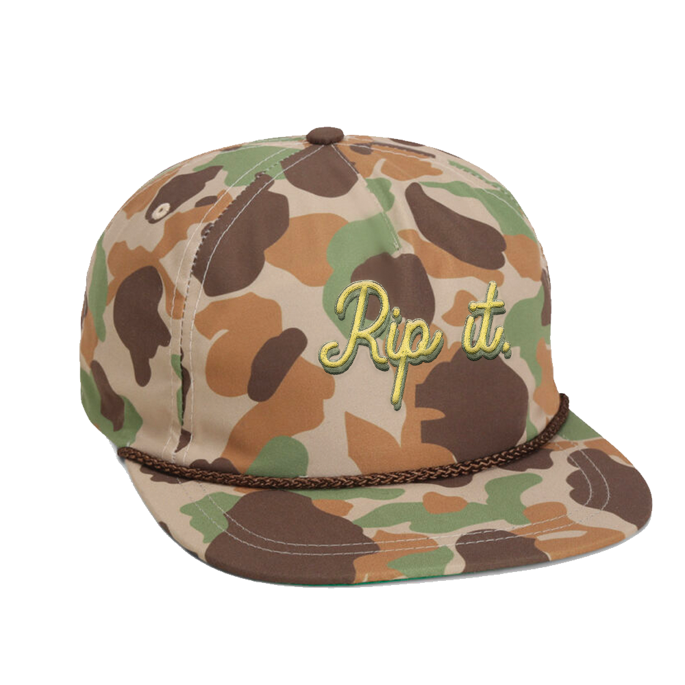 Rip It Camo Rope Hat