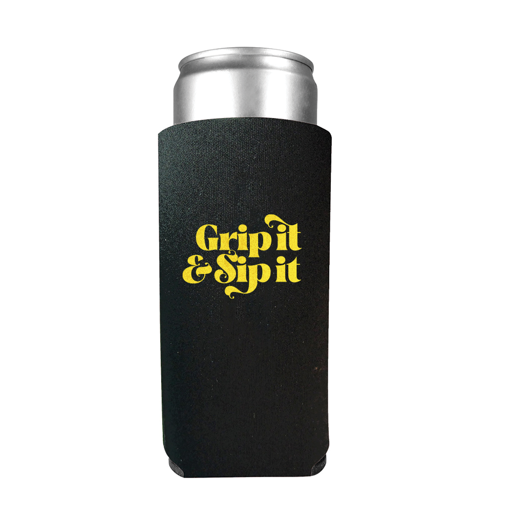 Grip it and Sip it Slim Koozie