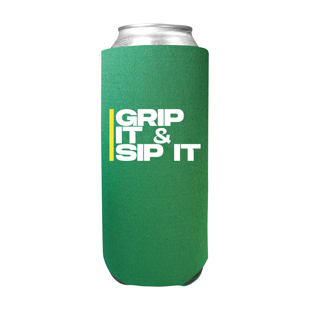 Grip it & Sip it Tall Boy Koozie