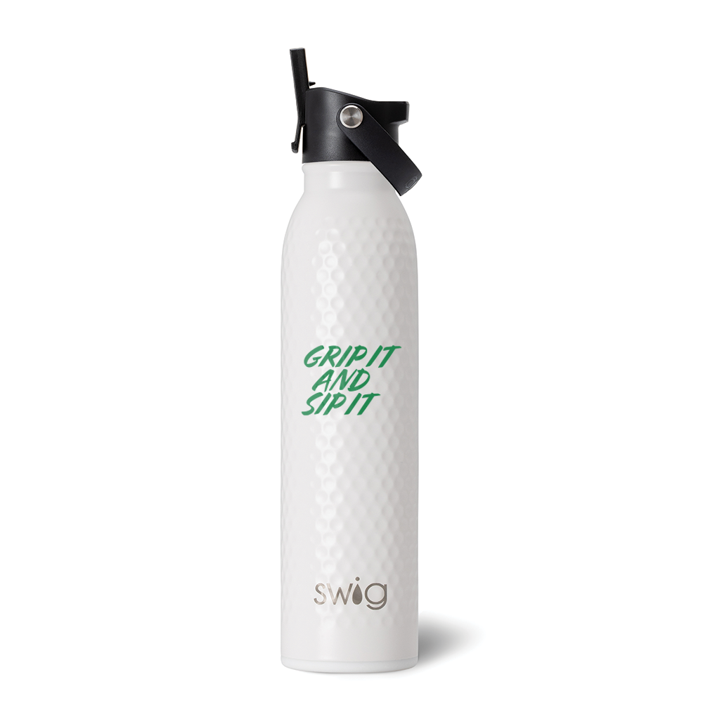 Grip it & Sip it Golf Stainless Steel Bottle