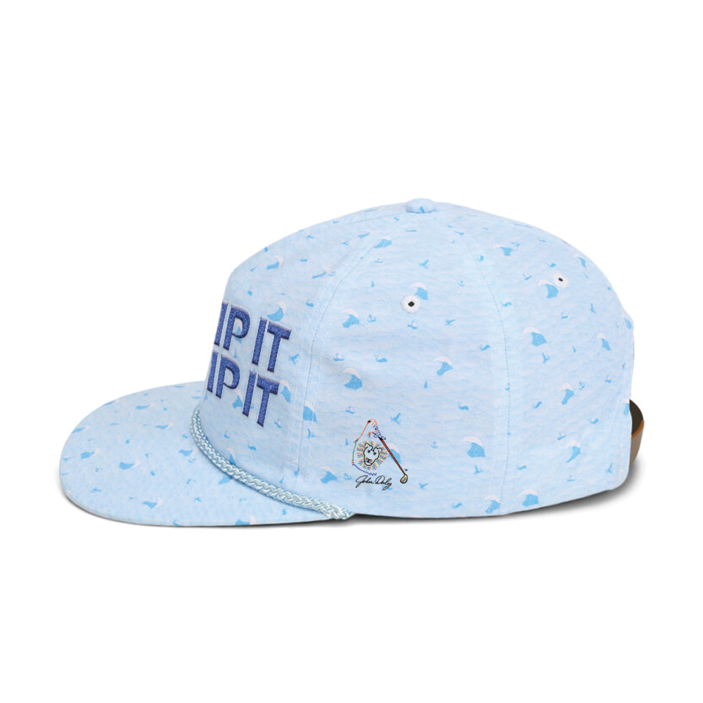 Grip it & Rip it Blue Wave Rope Hat